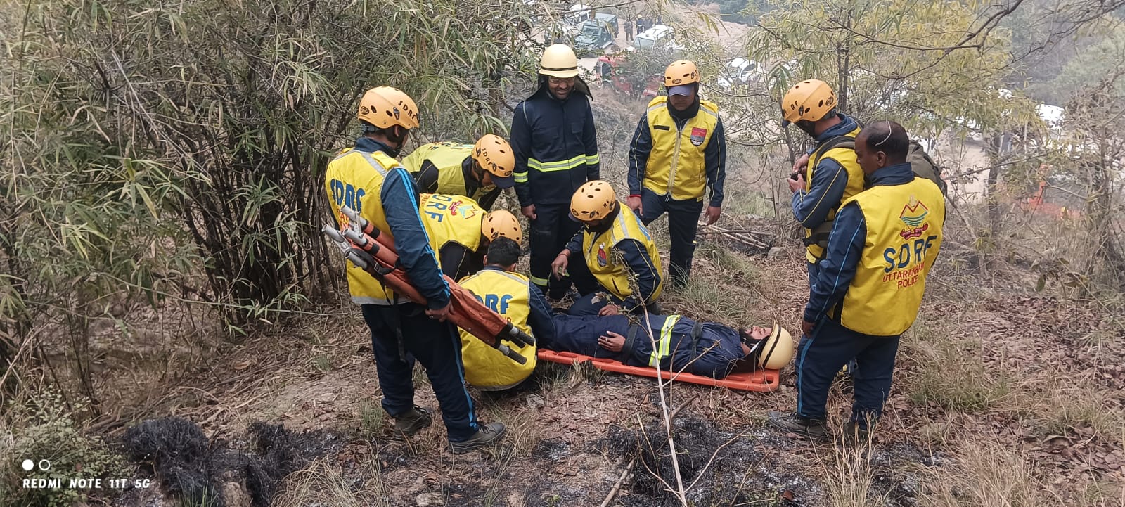 न्यूज़ वन को अग्नि से बचाने के लिए जिलाधिकारी मयूर दीक्षित के निर्देशन में किया गया मॉक अभ्यास