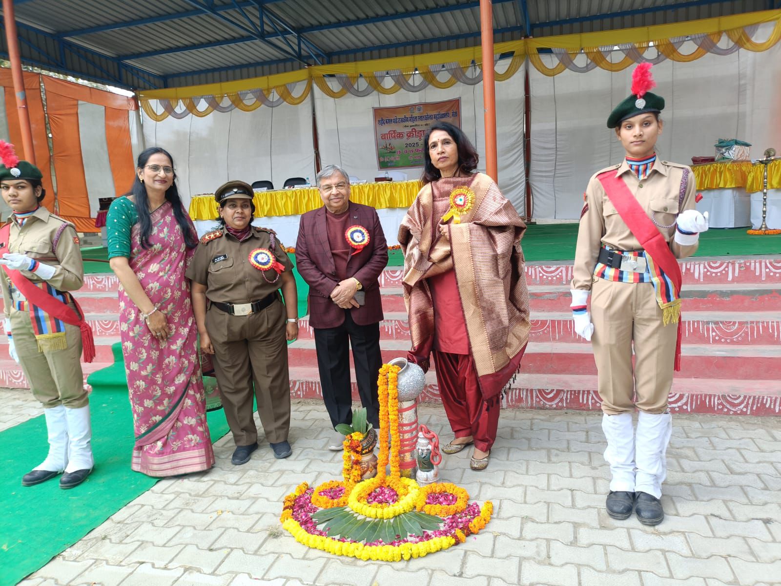 मेरठ शहीद मंगल पांडे राजकीय महिला स्नातकोत्तर महाविद्यालय में दो दिवसीय 26वां वार्षिक क्रीड़ा समारोह 2025- 26 प्रारंभ हुआ। 