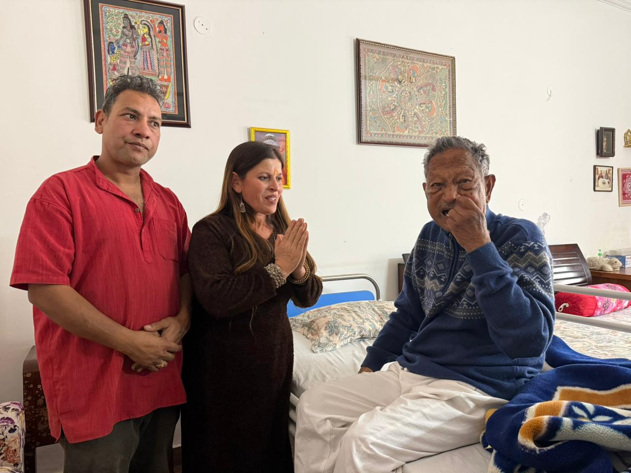 पूर्व मुख्यमंत्री भुवन चंद खंडूरी जी से मुलाकात: एक शख्सियत का सम्मान