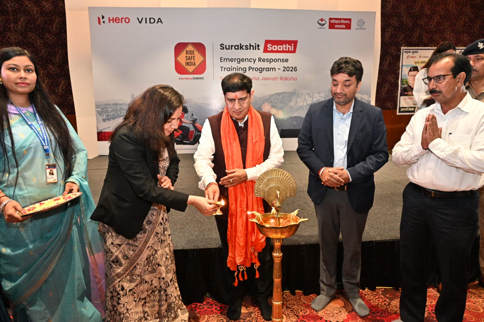 सड़क दुर्घटना में घायल व्यक्ति की जान बचाना किसी पुण्य से कम नहीं है परिवहन मंत्री प्रदीप बत्रा
